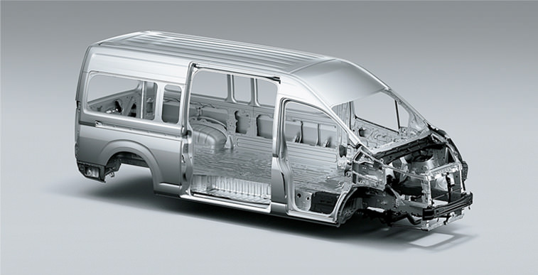 Toyota Hiace Bus Features