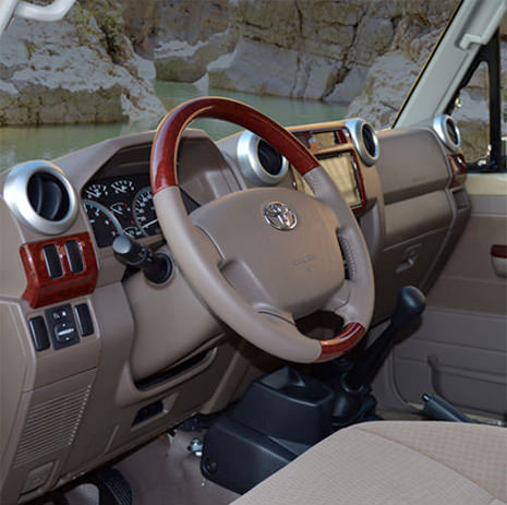 Toyota LC Pickup Interior
